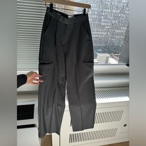 Charcoal grey trousers